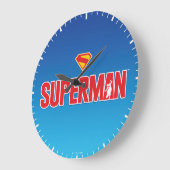 Klassieke Superman Bold Logo Grote Klok (Hoek)