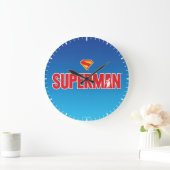 Klassieke Superman Bold Logo Grote Klok (Huis)