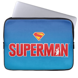 Klassieke Superman Bold Logo Laptop Sleeve