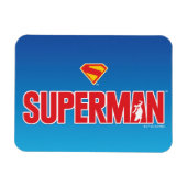 Klassieke Superman Bold Logo Magneet (Horizontaal)