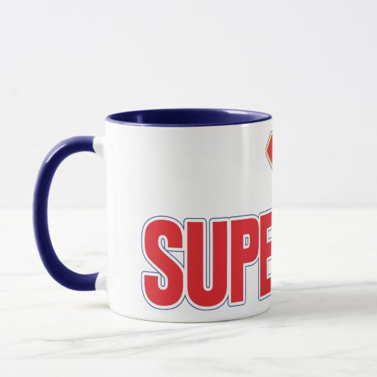 Klassieke Superman Bold Logo Mok (Links)