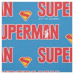 Klassieke Superman Bold Logo Stof