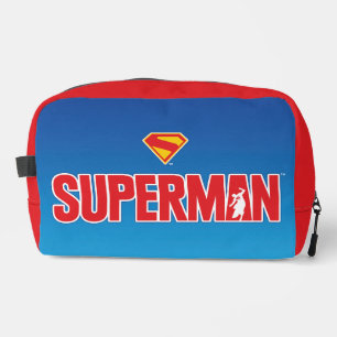 Klassieke Superman Bold Logo Toilettasje