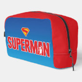 Klassieke Superman Bold Logo Toilettasje (Rechterhoek)