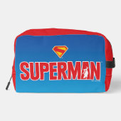 Klassieke Superman Bold Logo Toilettasje (Achterkant)