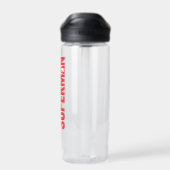 Klassieke Superman Bold Logo Waterfles (Achterkant)