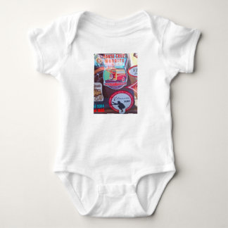 Klassieke Surf sticker Romper