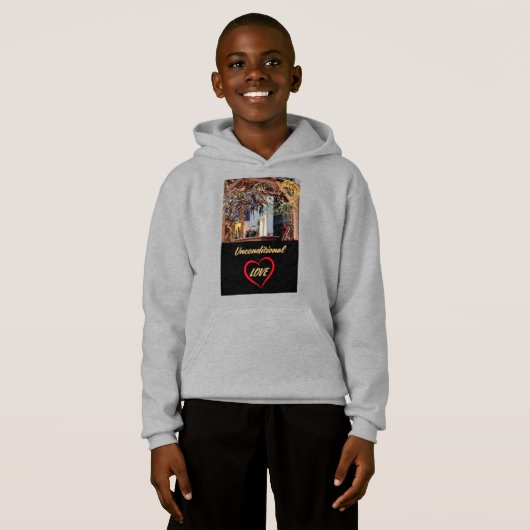 Klassieke Sweatshirt Hoodie (Voorkant volledig)