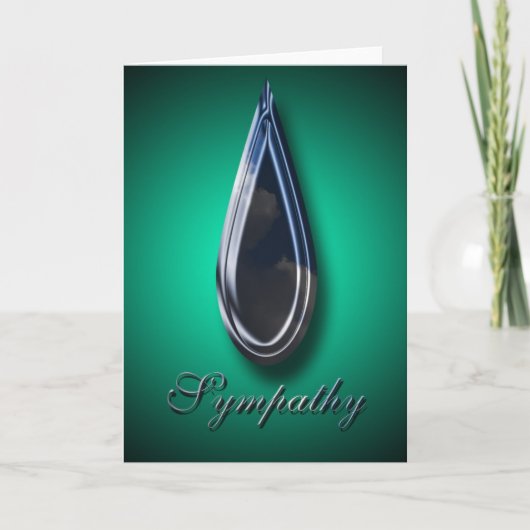 Klassieke sympathiekaart | Sorrow for Loss Kaart (Voorkant)