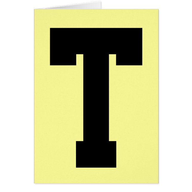 Klassieke "T" (Voorkant)