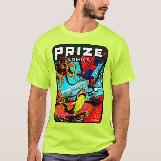 Klassieke T-Shirt Comics uit 1940 (Voorkant)