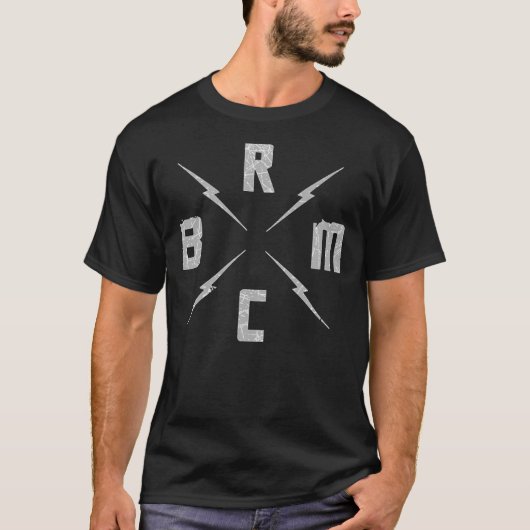 Klassieke T-Shirt Klassieke BRMC Logo Classic (Voorkant)