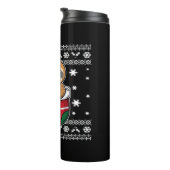 Klassieke T-Shirt met kerstsleuf Thermosbeker (Geroteerd rechts)