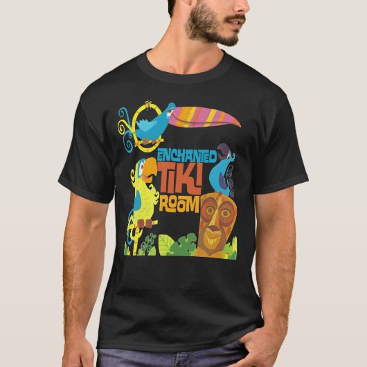 Klassieke T-Shirt MET TIKI-KAMER (Voorkant)