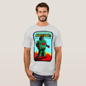 Klassieke T-Shirt "Mighty Robot" (Voorkant volledig)