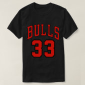 Klassieke T-Shirt Pippen Bull (Design voorkant)