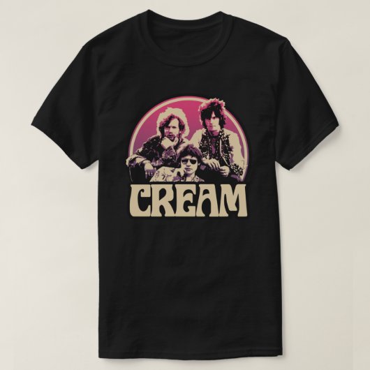 Klassieke T-Shirt van Cream Band (Design voorkant)