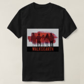 Klassieke T-Shirt van de aarde aflopen (Design voorkant)