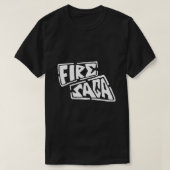 Klassieke T-Shirt VAN FIRE SAGA (Design voorkant)