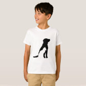 Klassieke T-shirts voor kinderen Silhouetten van h (Voorkant volledig)