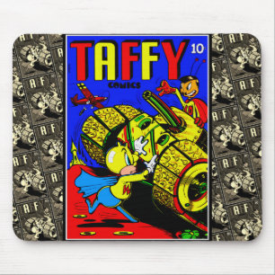 Klassieke TAFFY Comics Mousepad uit 1940 Muismat