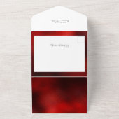 Klassieke Tailored Love & Joy Typography Multi-Pho All In One Uitnodiging (Buitenkant)