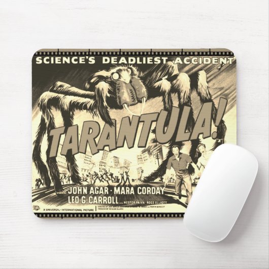 Klassieke TARANTULA! Mousepad Muismat (Met muis)