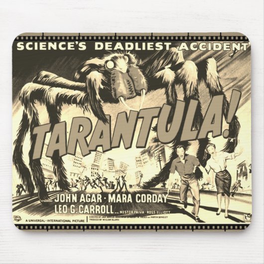 Klassieke TARANTULA! Mousepad Muismat (Voorkant)