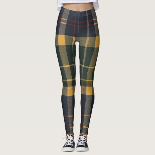 Klassieke tartan leggings (Voorkant)