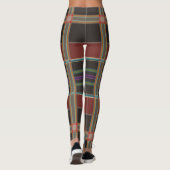 Klassieke tartan-leggings leggings (Achterkant)