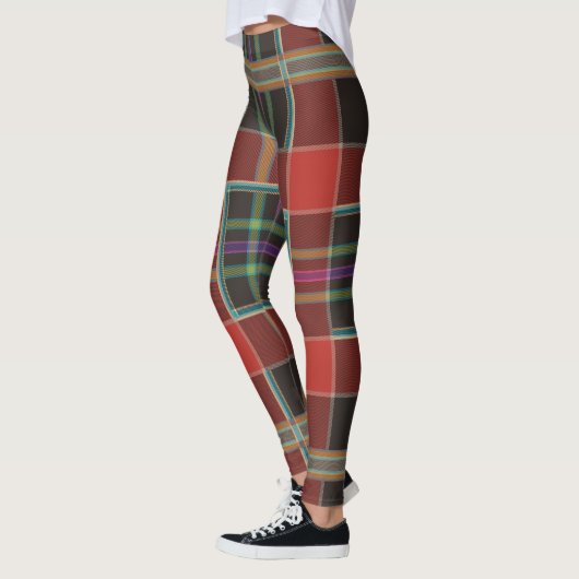 Klassieke tartan-leggings leggings (Links)