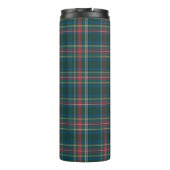 Klassieke Tartan Plaid INITIALEN Feestelijke Vakan Thermosbeker (Achterkant)