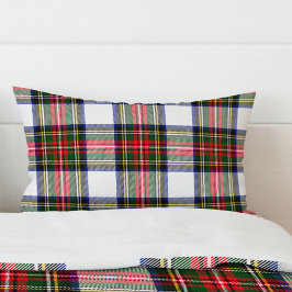 Klassieke Tartan vakantie patroon beddengoed Xmas  Kussensloop