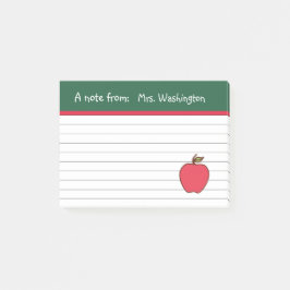 Klassieke Teacher's Apple Post It-notities Post-it® Notes