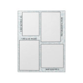 Klassieke tekenjournaal notitieblok (Linkerzijde)