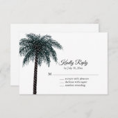 Klassieke tekenlamppalm RSVP (Voorkant / Achterkant)