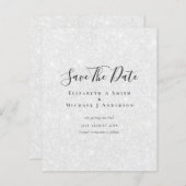 Klassieke TEKST ALLEEN Minimale BUDGET BESPAAR DAT (Voorkant / Achterkant)