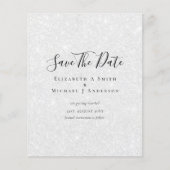 Klassieke TEKST ALLEEN Minimale BUDGET BESPAAR DAT (Voorkant)