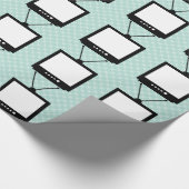 Klassieke televisieset Verpakkingspapier Cadeaupapier (Hoek)