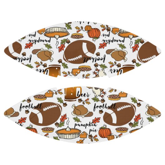 Klassieke Thanksgiving-dag familie American Football (Panelen)