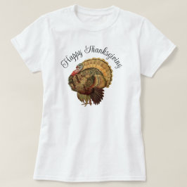 Klassieke Thanksgiving met kalkoen T-shirt