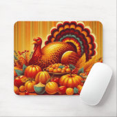 klassieke/ Thanksgiving Turkije Muismat (Met muis)