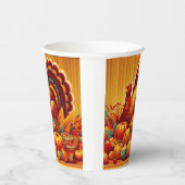 klassieke/ Thanksgiving Turkije Papieren Bekers (Rechts)