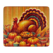 klassieke/ Thanksgiving Turkije Snijplank (Voorkant)