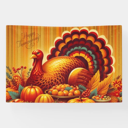 klassieke/ Thanksgiving Turkije Spandoek (Horizontaal)