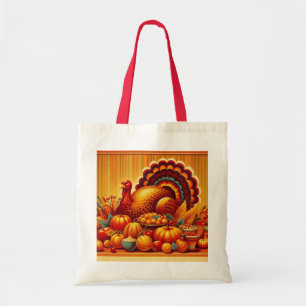 klassieke/ Thanksgiving Turkije Tote Bag
