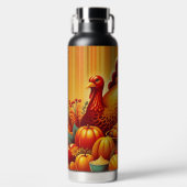 klassieke/ Thanksgiving Turkije Waterfles (Voorkant)