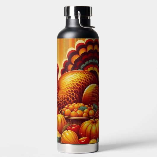 klassieke/ Thanksgiving Turkije Waterfles (Links)