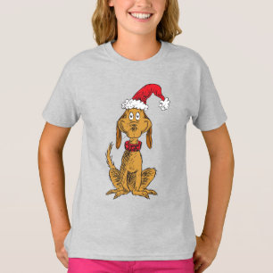 Klassieke The Grinch Max - Kerstmannenhoed T-shirt