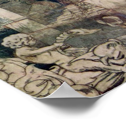 Klassieke The Secret Garden Nursery Kids Kamer Kun Poster (Hoek)